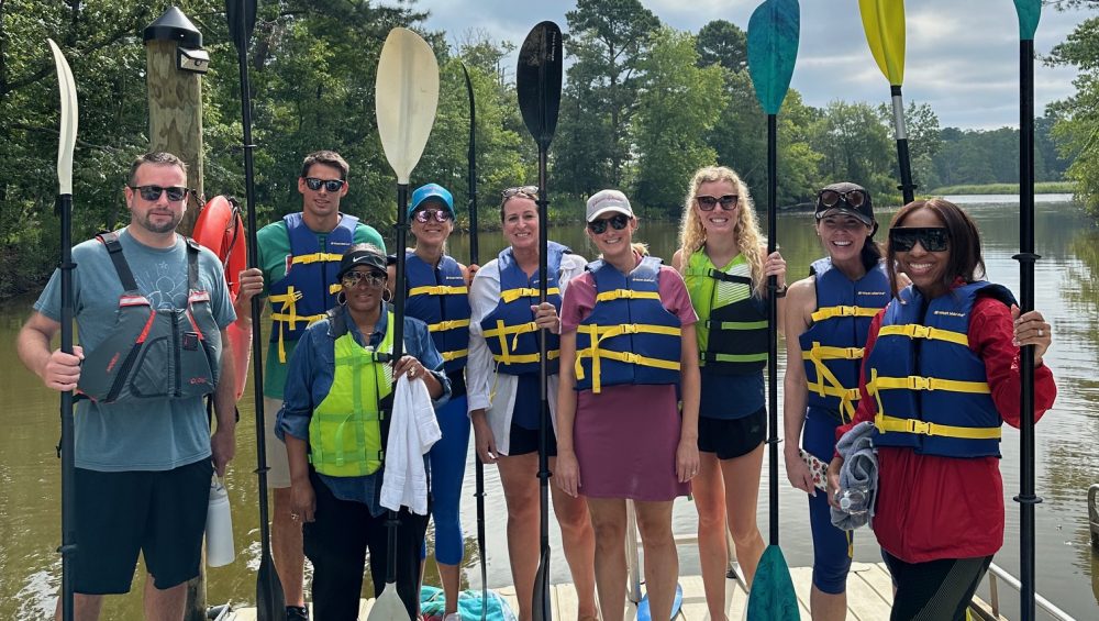 Group Kayak Adventure in Jamestown